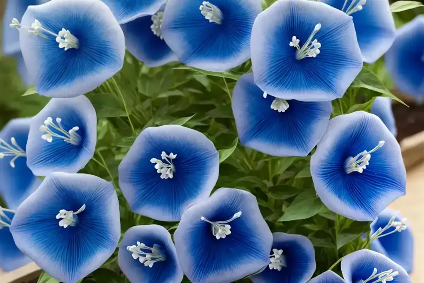 Balloon flower (platycodon grandiflorus ‘hakone blue’) — photo 3