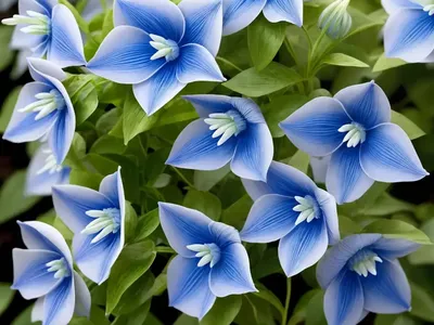 Balloon Flower (Platycodon Grandiflorus ‘Komachi’)