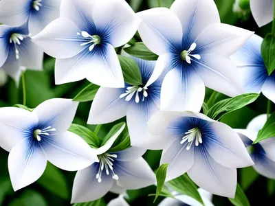Balloon Flower (Platycodon Grandiflorus POP STAR WHITE)