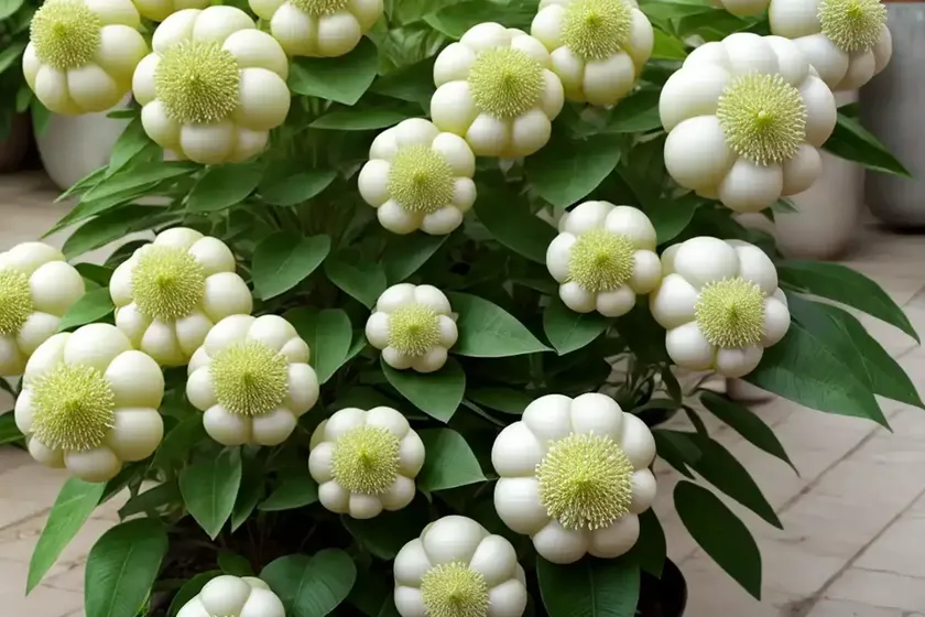 Balloon plant (gomphocarpus physocarpus) — photo 3
