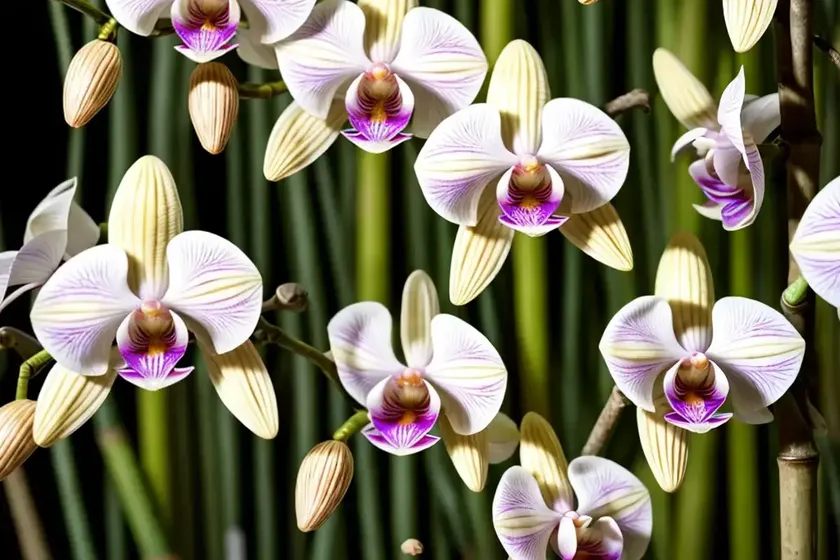 Bamboo orchid (arundina graminifolia) — photo 2