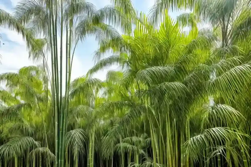 Bamboo palm (chamaedorea seifrizii) — photo 2