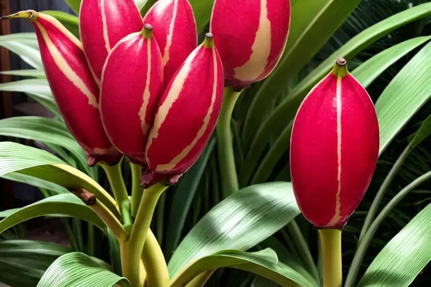Banana (musa ‘siam ruby’) — photo 2