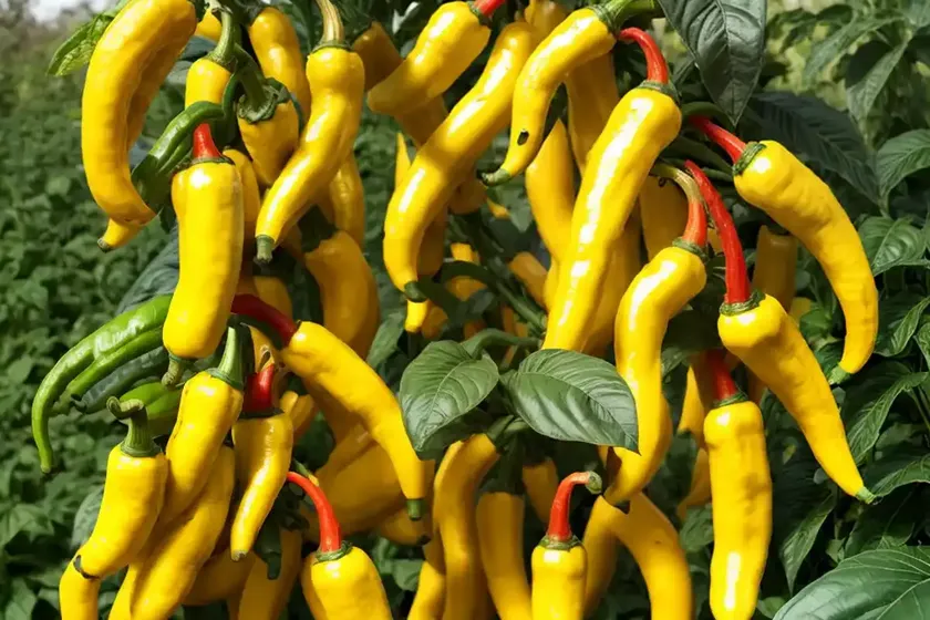 Banana pepper (capsicum annuum ‘banana pepper’) — photo 2