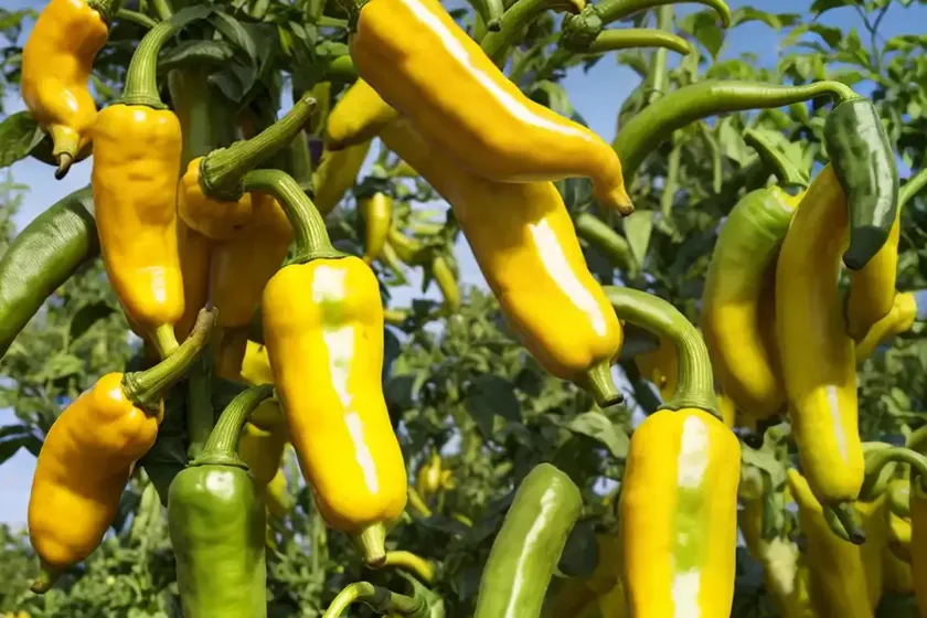 Banana pepper (capsicum annuum ‘banana pepper’) — photo 3
