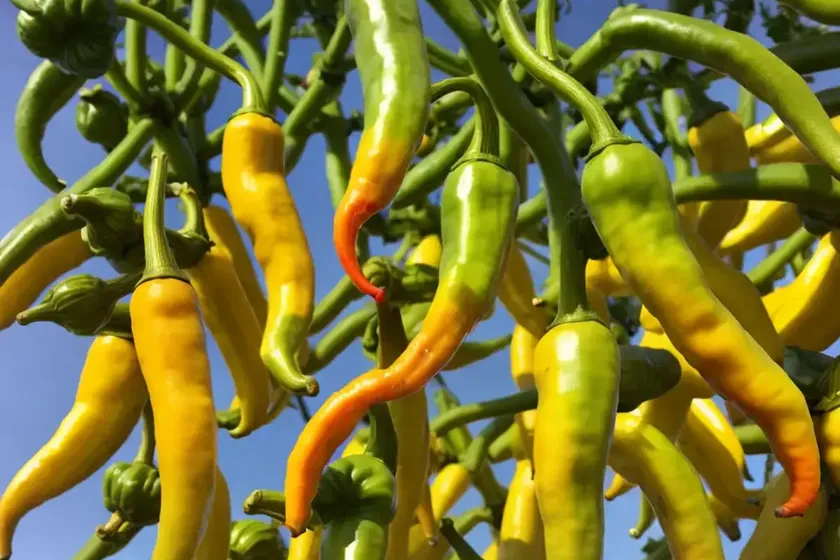 Banana pepper (capsicum annuum ‘banana pepper’)