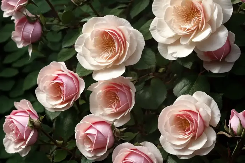 Banksian rose (rosa banksiae var. banksiae) — photo 2