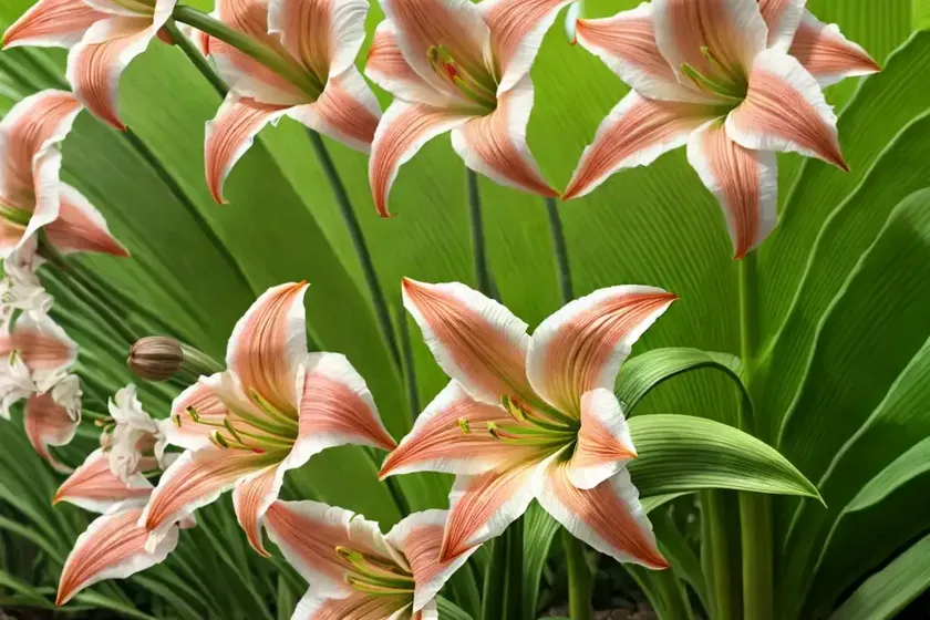 Barbados lily (hippeastrum striatum) — photo 2