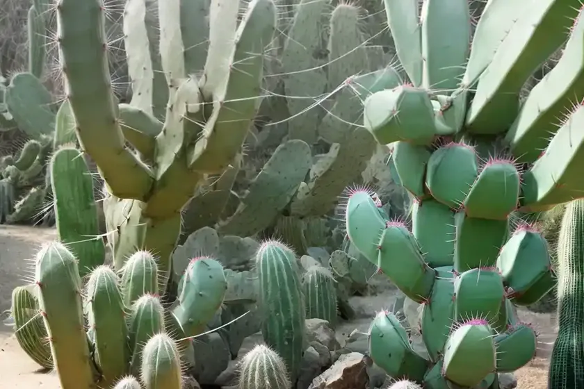 Barbed-wire cactus (acanthocereus tetragonus)