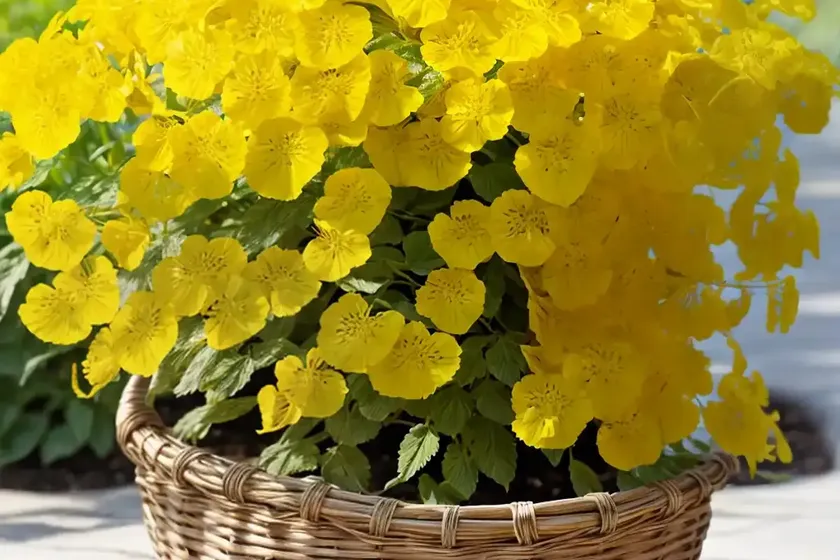 Basket-of-gold (Aurinia Saxatilis) — photo 2