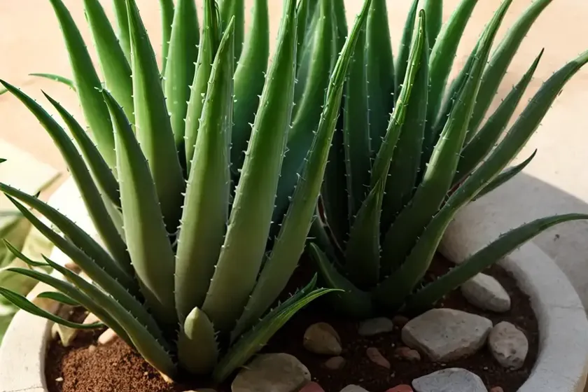 Basotoland aloe (aloe polyphylla) — photo 2