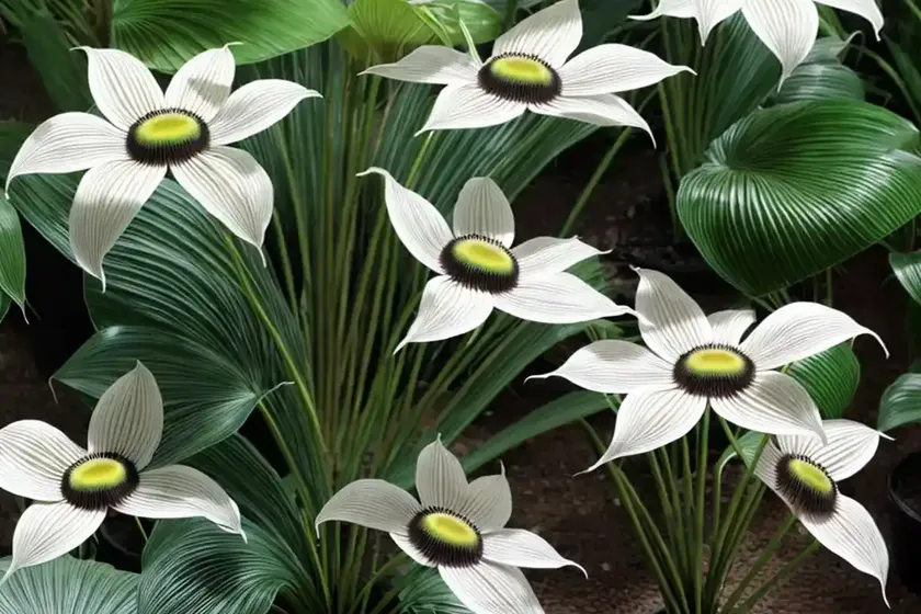 Batflower (tacca leontopetaloides) — photo 2