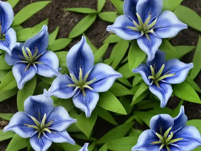Bavarian Gentian (Gentiana Bavarica)