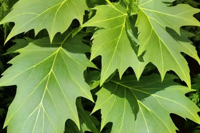Bear’s breeches (acanthus mollis ‘oak leaf’)