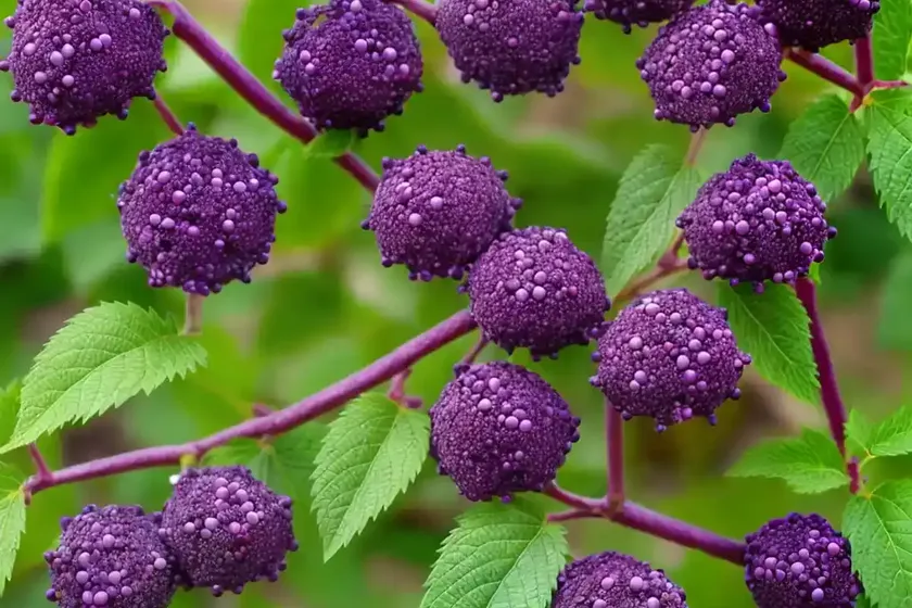 Beautyberry (callicarpa dichotoma ‘shiji murasaki’ wine spritzer) — photo 2
