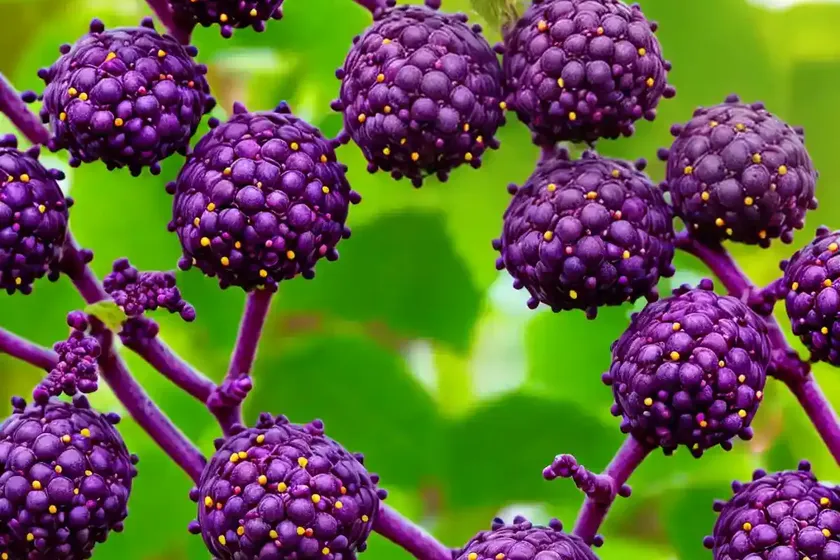 Beautyberry (callicarpa dichotoma ‘shiji murasaki’ wine spritzer) — photo 3