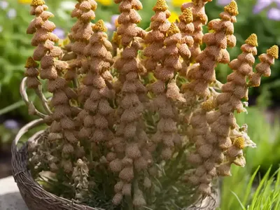 Bedstraw Broomrape (Orobanche Caryophyllacea)