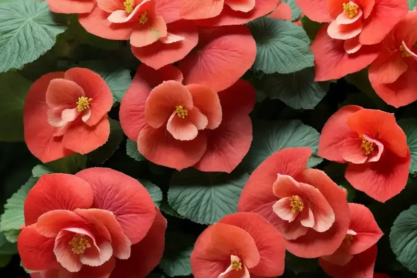 Beefsteak begonia (begonia x erythrophylla) — photo 2