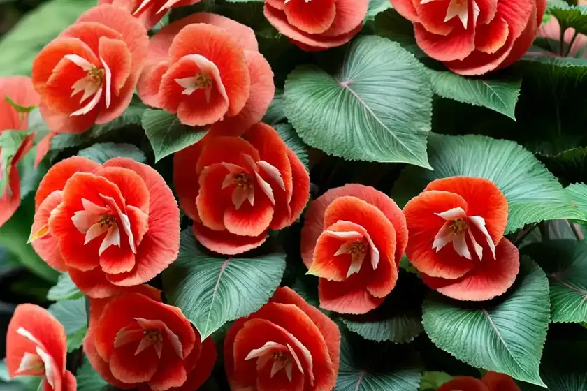 Beefsteak begonia (begonia x erythrophylla) — photo 3