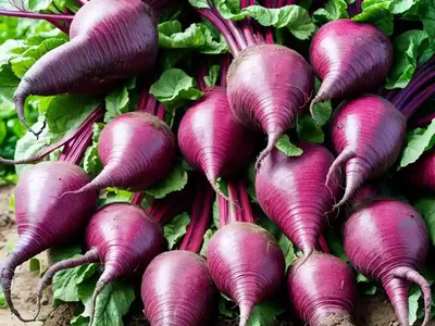 Beet (Beta Vulgaris (Garden Beet Group) ‘Bull’s Blood’)