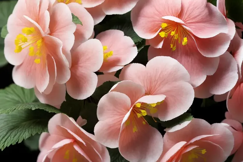 Begonia aconitifolia (begonia ‘angel wing’) — photo 2
