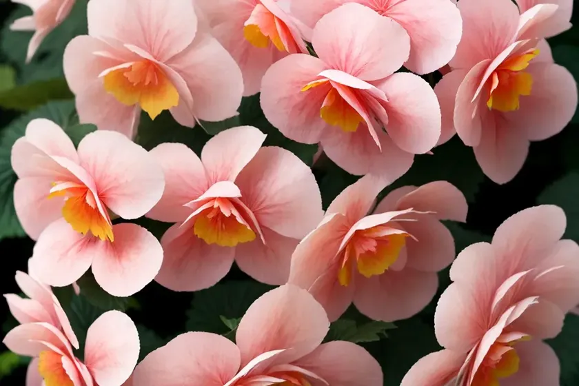 Begonia aconitifolia (begonia ‘angel wing’) — photo 3