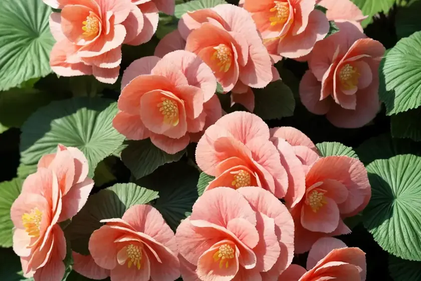 Begonia (begonia) — photo 2