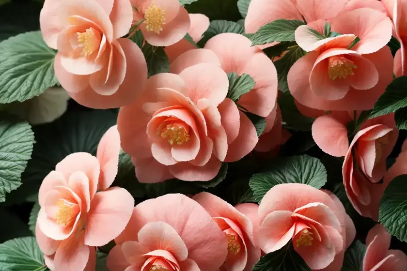Begonia (begonia) — photo 3