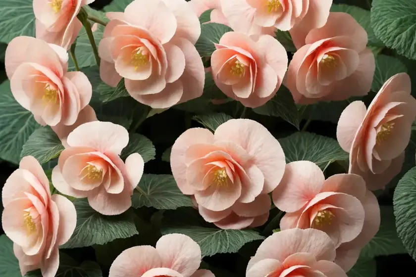 Begonia (begonia ‘canary wing’) — photo 3