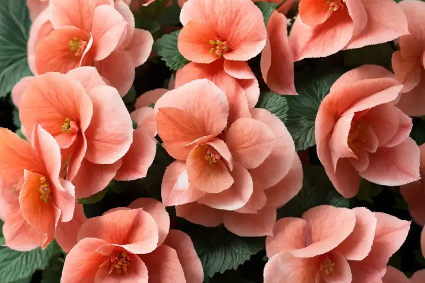 Begonia (begonia ‘curly fireflush’) — photo 2