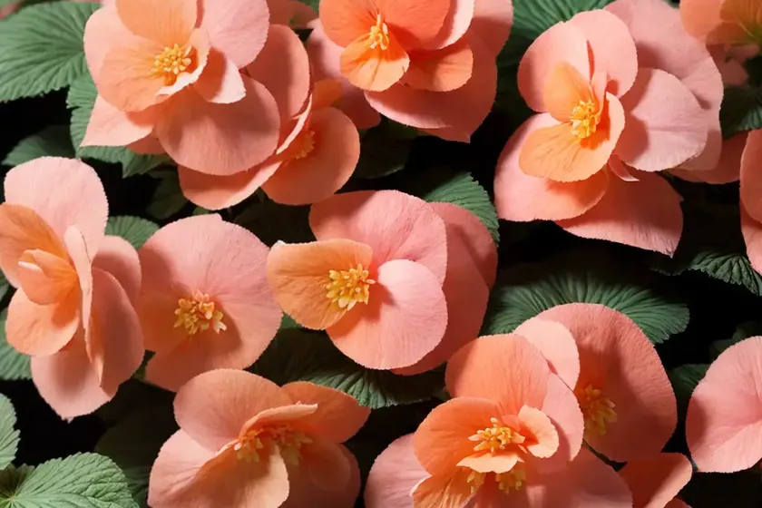 Begonia (begonia ‘solar flare’) — photo 2