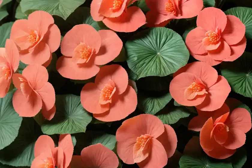 Begonia (begonia ‘solar flare’) — photo 3