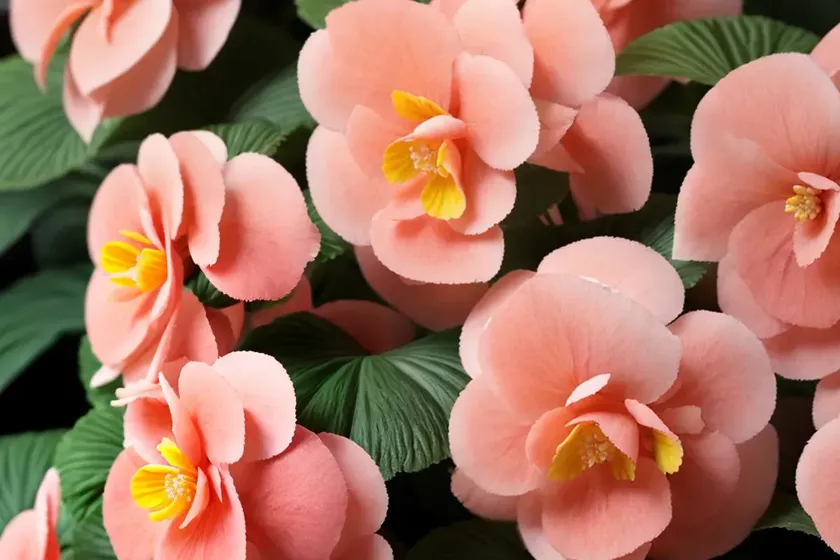 Begonia ‘brazilian lady’ (begonia x withlacoochee ‘brazilian lady’) — photo 3