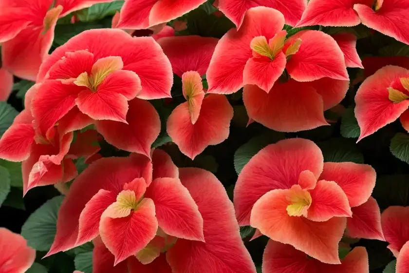 Begonia ‘dragon wing red’) — photo 2