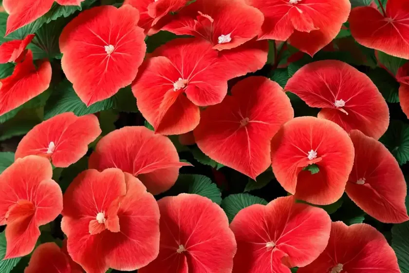 Begonia ‘dragon wing red’) — photo 3