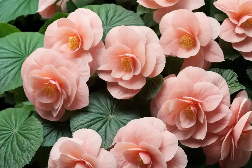 Begonia elatior (begonia x hiemalis)