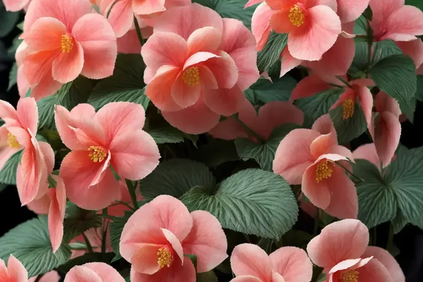 Begonia ‘gryphon’ (cane begonia)