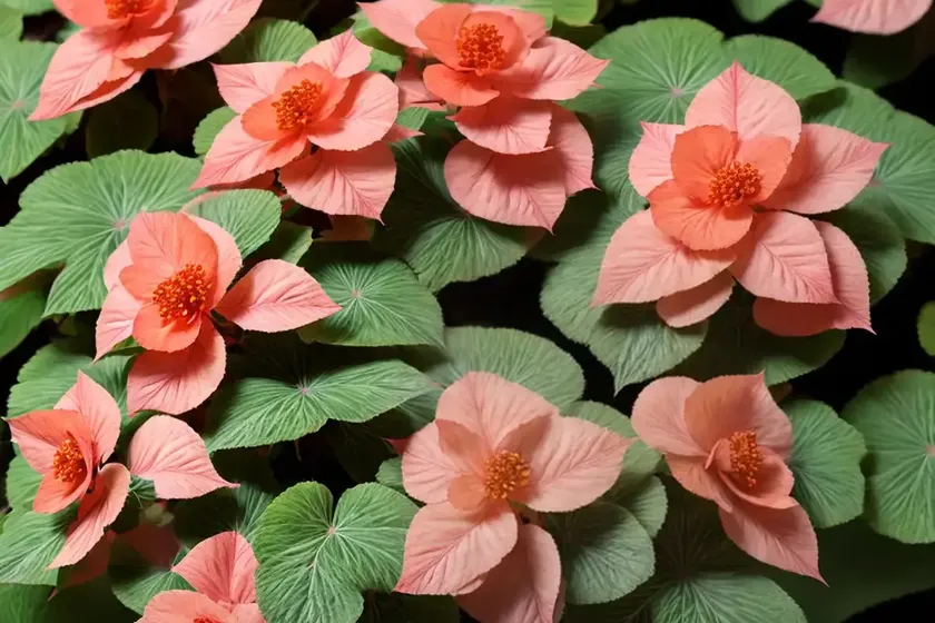 Begonia masoniana (iron cross begonia) — photo 2