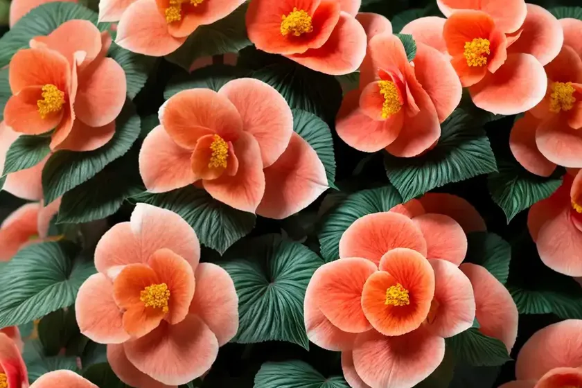 Begonia ‘Nonstop Fire’) — photo 2