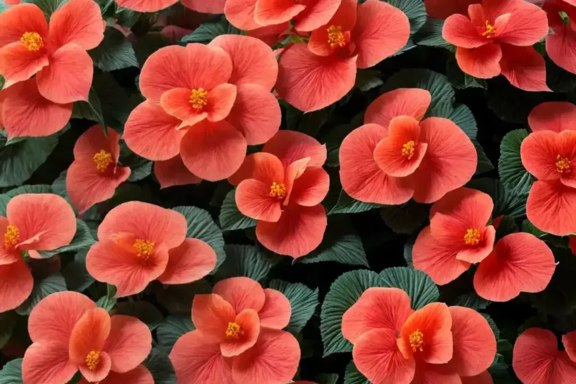 Begonia ‘Nonstop Fire’) — photo 3