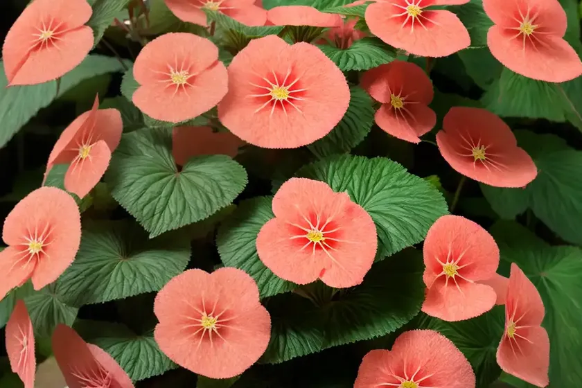 Begonia polkadot (begonia maculata)