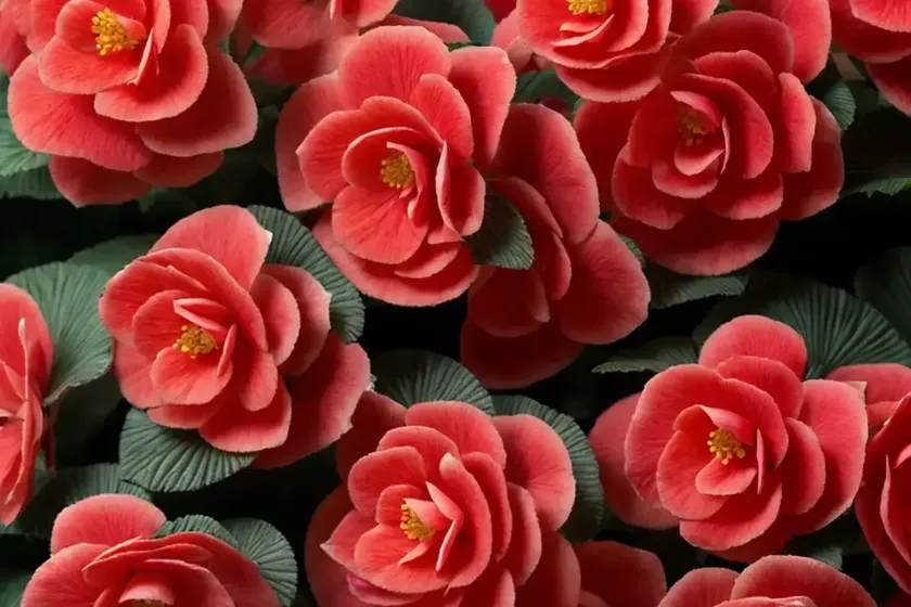 Begonia Red Ruby (Begonia Conchifolia ‘Red Ruby’)