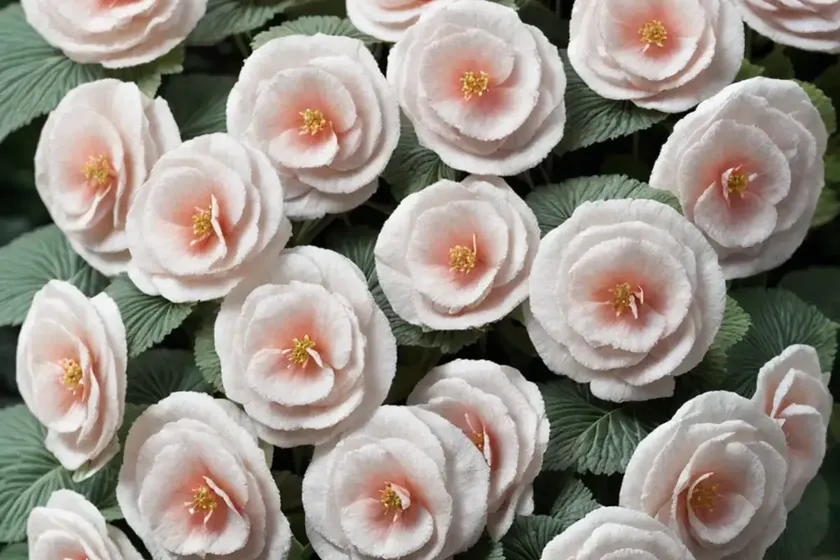 Begonia Silver Dollar (Begonia ‘silver Dollar’) — photo 2