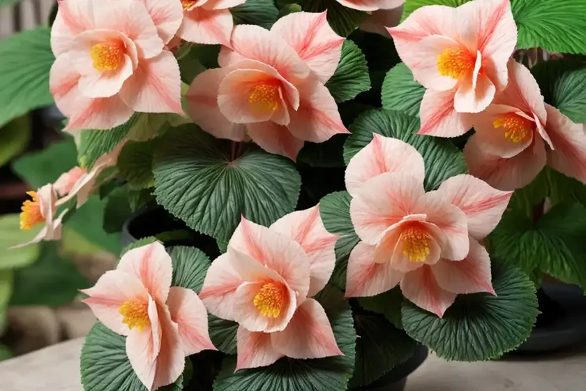 Begonia x intermedia ‘bertinii’) — photo 2
