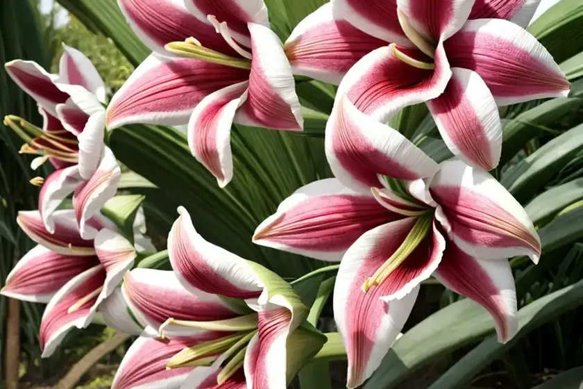 Belladonna lily amaryllis belladonna (amaryllis belladonna ) — photo 2