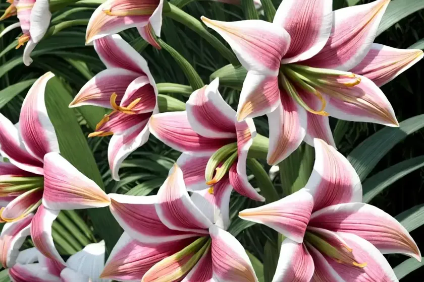 Belladonna lily amaryllis belladonna (amaryllis belladonna ) — photo 3