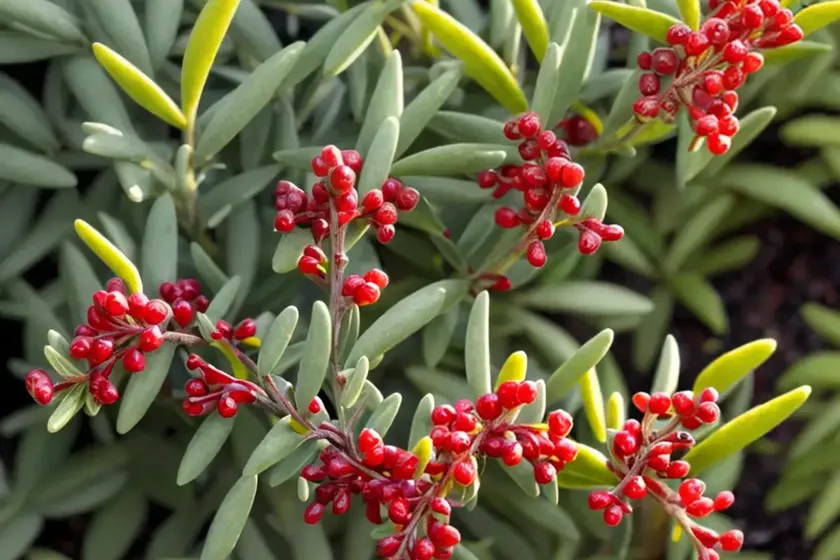 Berberis x stenophylla (rosemary barberry) — photo 2