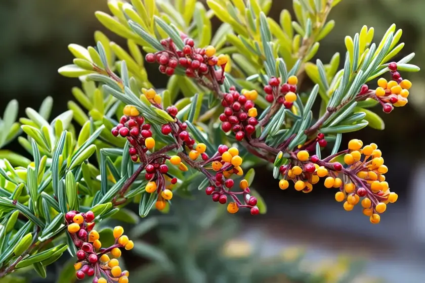 Berberis x stenophylla (rosemary barberry) — photo 3