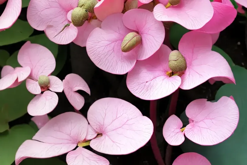 Bergenia ‘pink dragonfly’ (elephant’s ears) — photo 3