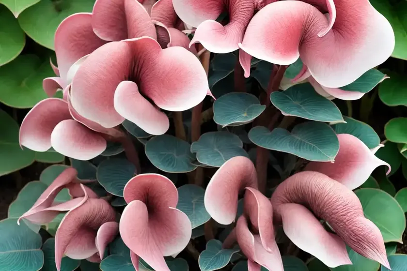 Bergenia ‘sakura’ (elephant’s ears) — photo 3